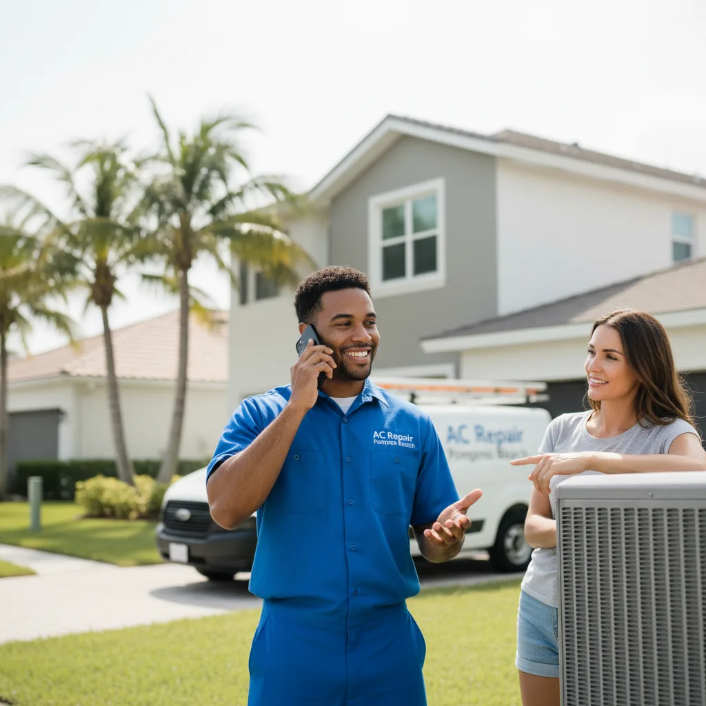 AC Repair Pompano Beach customer support in Babylon